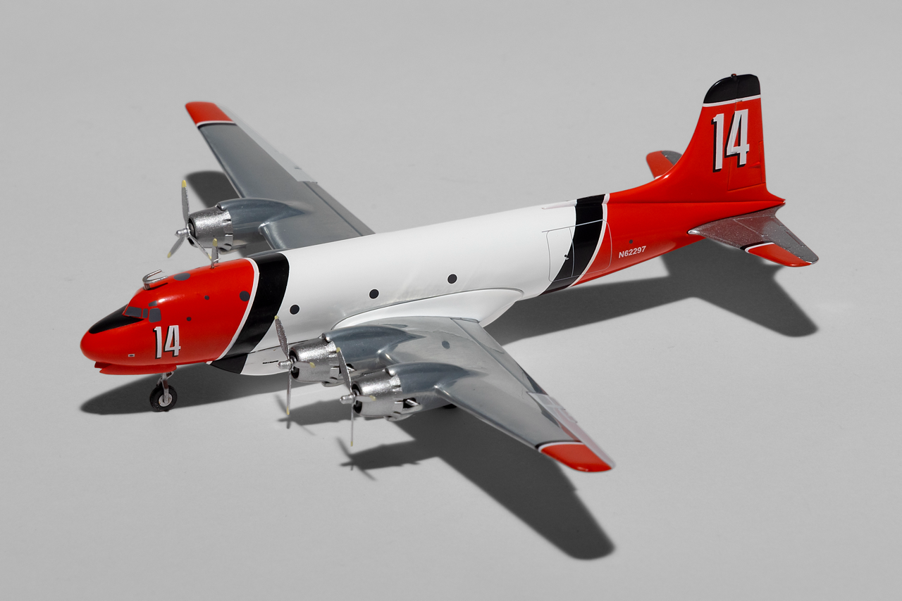 Herpa 1:200 Aero Union Air Tanker Lockheed C-54 N62297 Fire Fighting Tanker 570954
