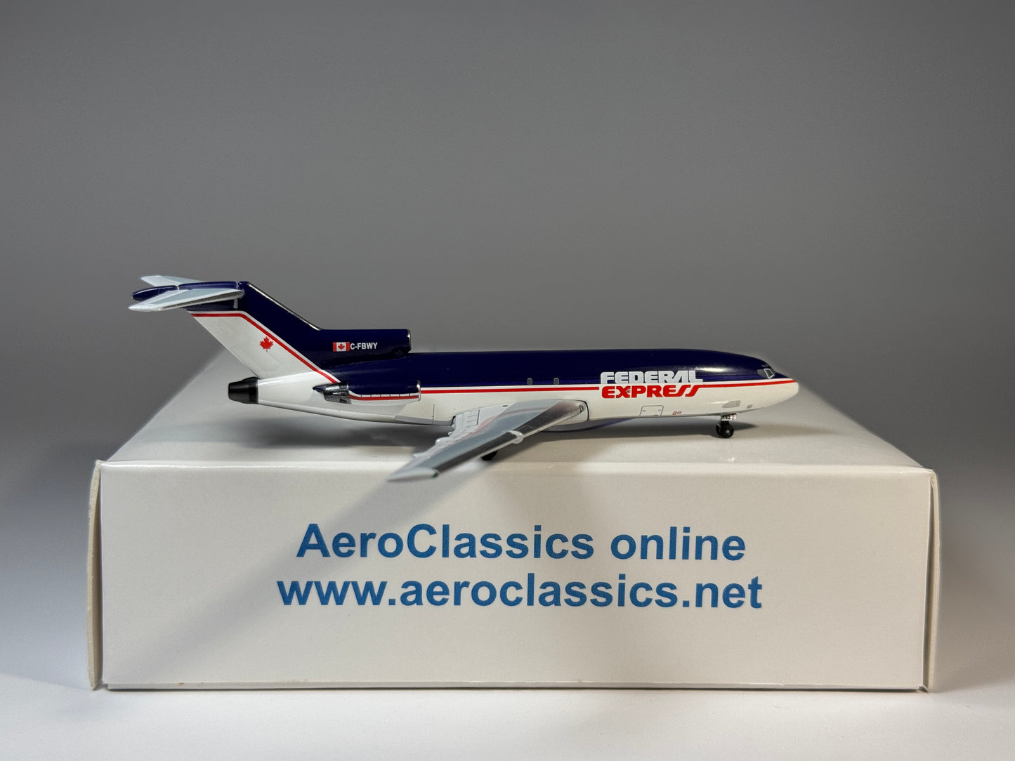 Aeroclassics 1:400 Federal Express Boeing 727-100 C-FBWY ACCFBWY