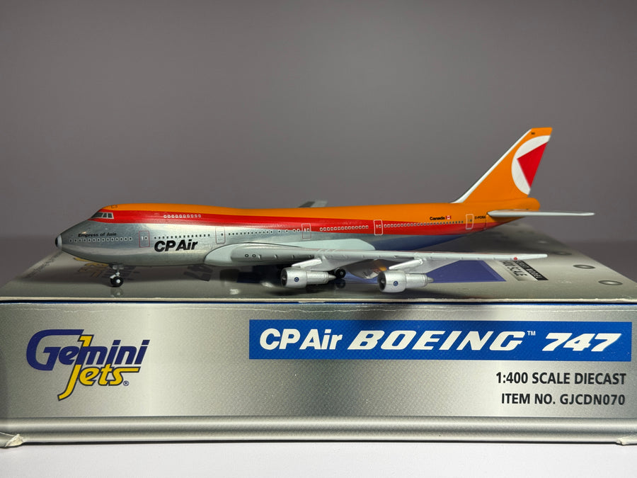 Gemini Jets 1:400 CP Air Boeing 747-200 C-FCRA Empress of Asia GJCDN070