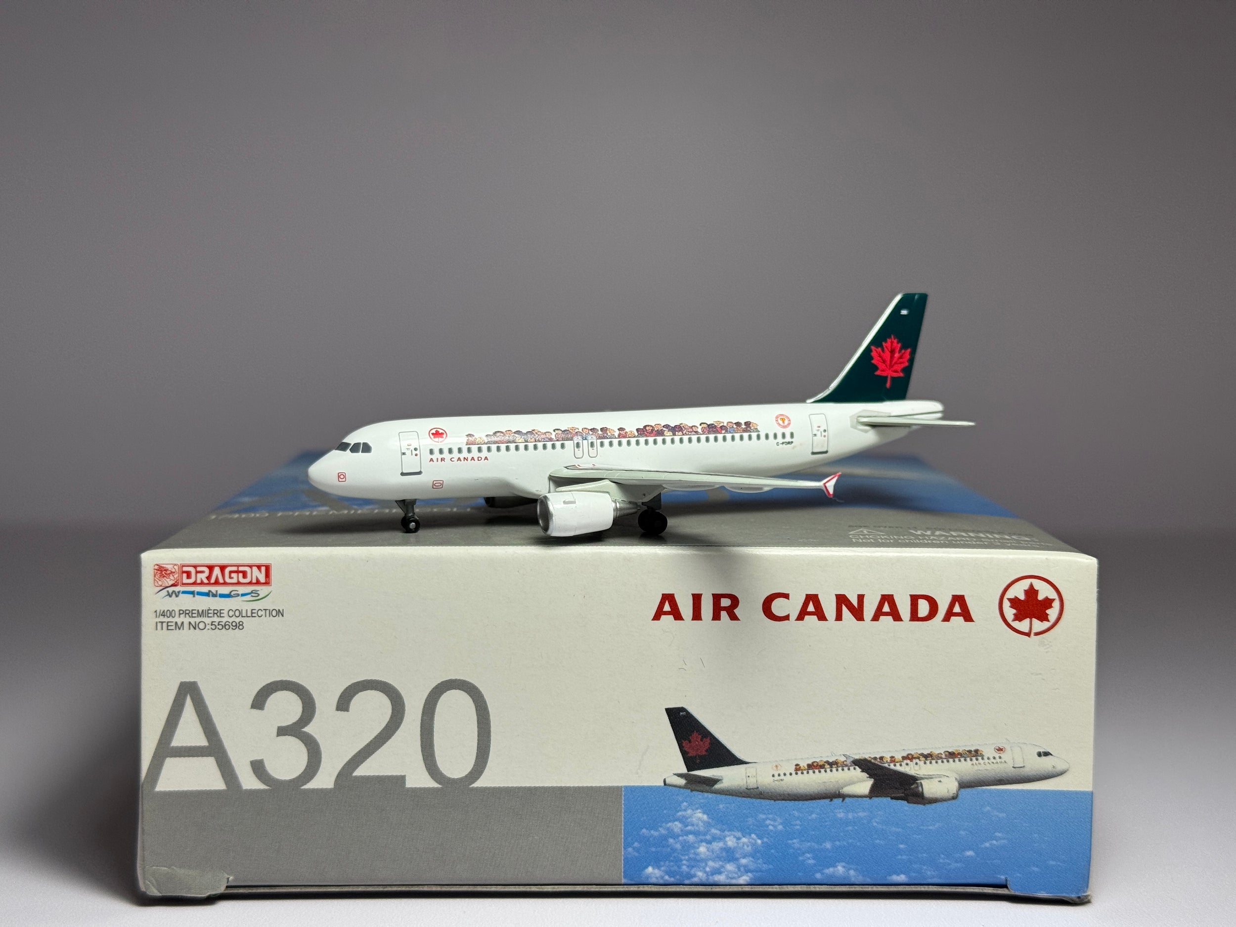 Dragon Wings 1:400 Air Canada Airbus A320-200 C-FDRP Children's Miracle Network 55698