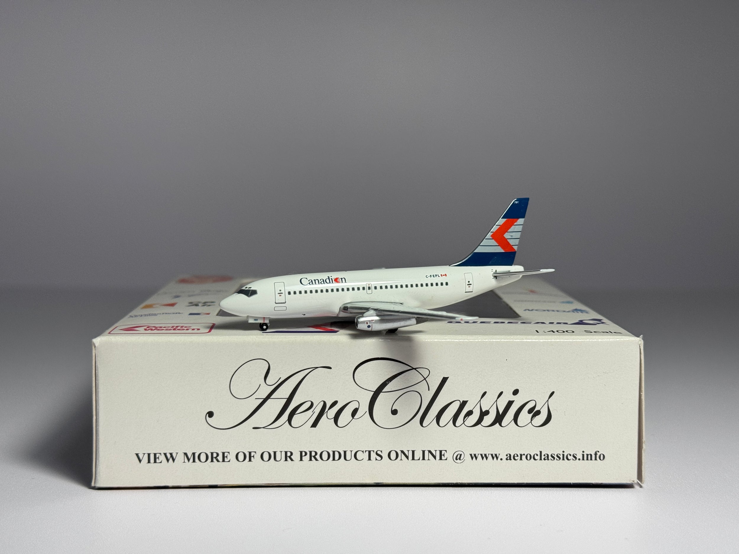 Aeroclassics 1:400 Canadian Airlines Boeing 737-200 C-FEPL ACCFEPL
