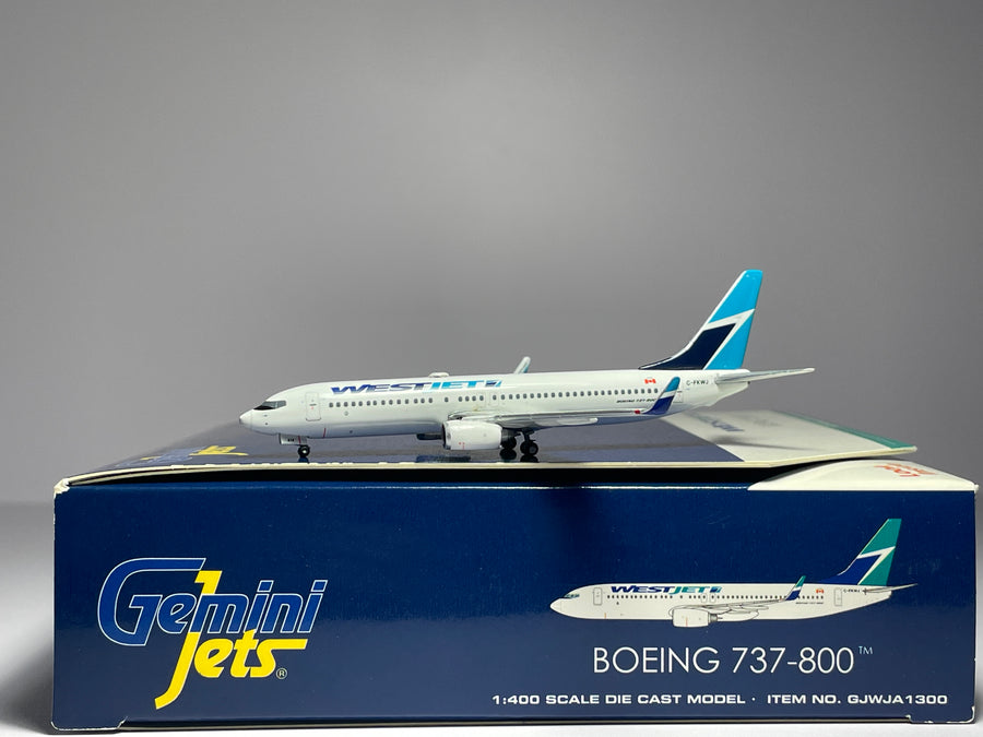 Gemini Jets 1:400 WestJet Boeing 737-800 C-FKWJ GJWJA1300