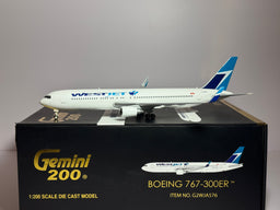 Gemini Jets 1:200 WestJet Boeing 767-300ER C-FOGJ 2010s colors G2WJA576