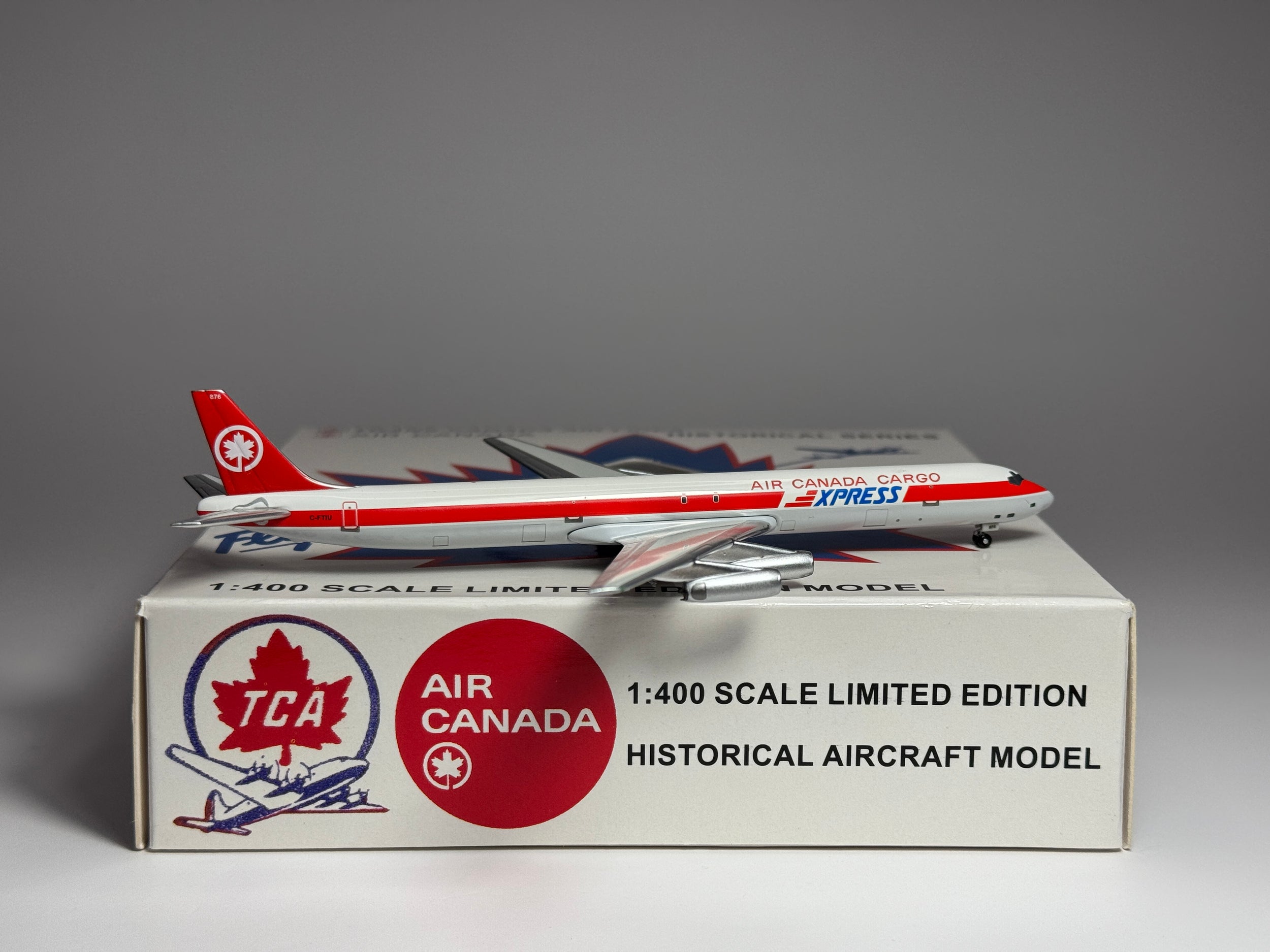 Aeroclassics 1:400 Air Canada Cargo Douglas DC-8-63F C-FTIU ACACA143