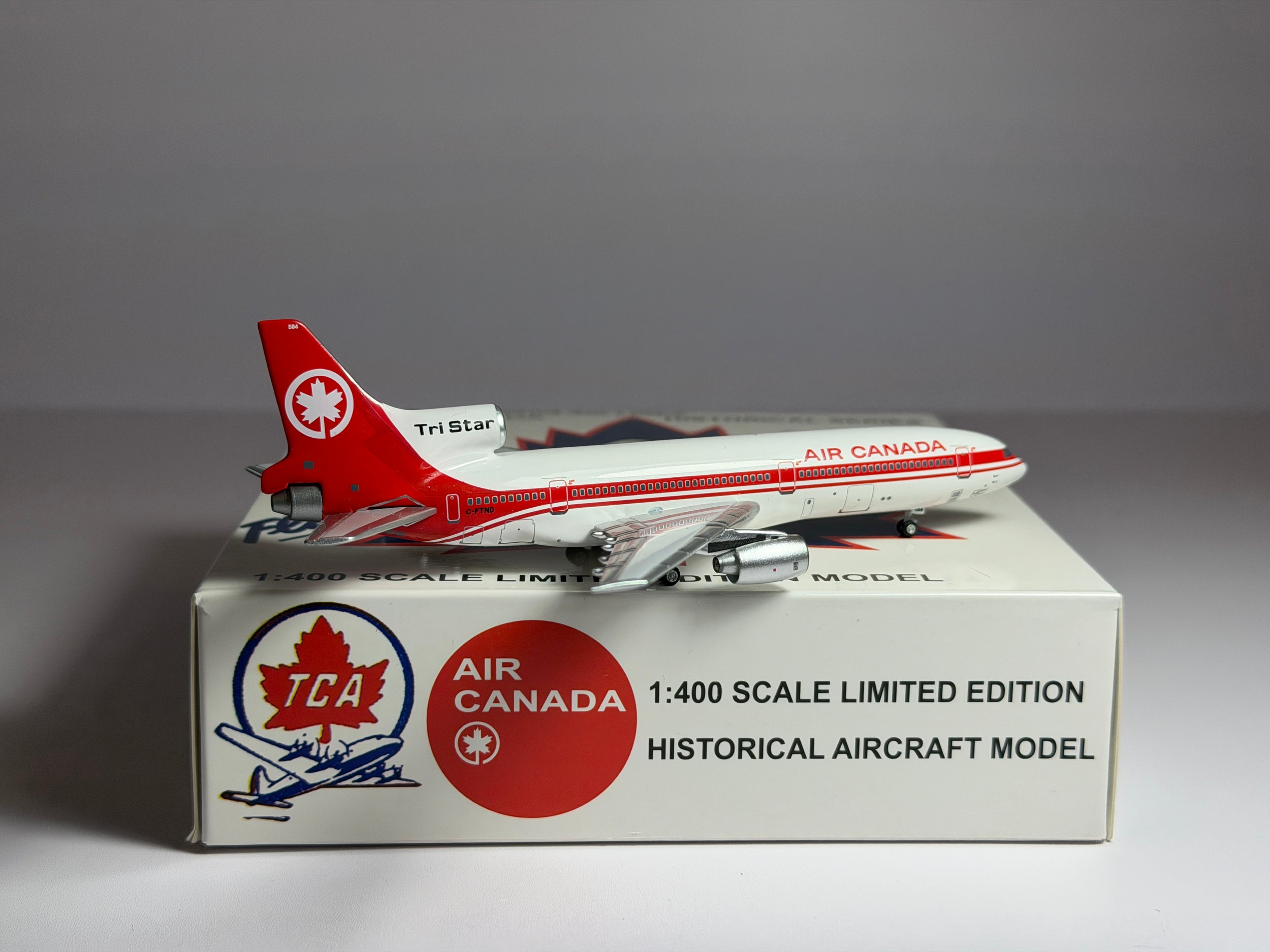 Air Canada Lockheed L-1011-100 1:400 Aeroclassics C-FTND (HC-052)