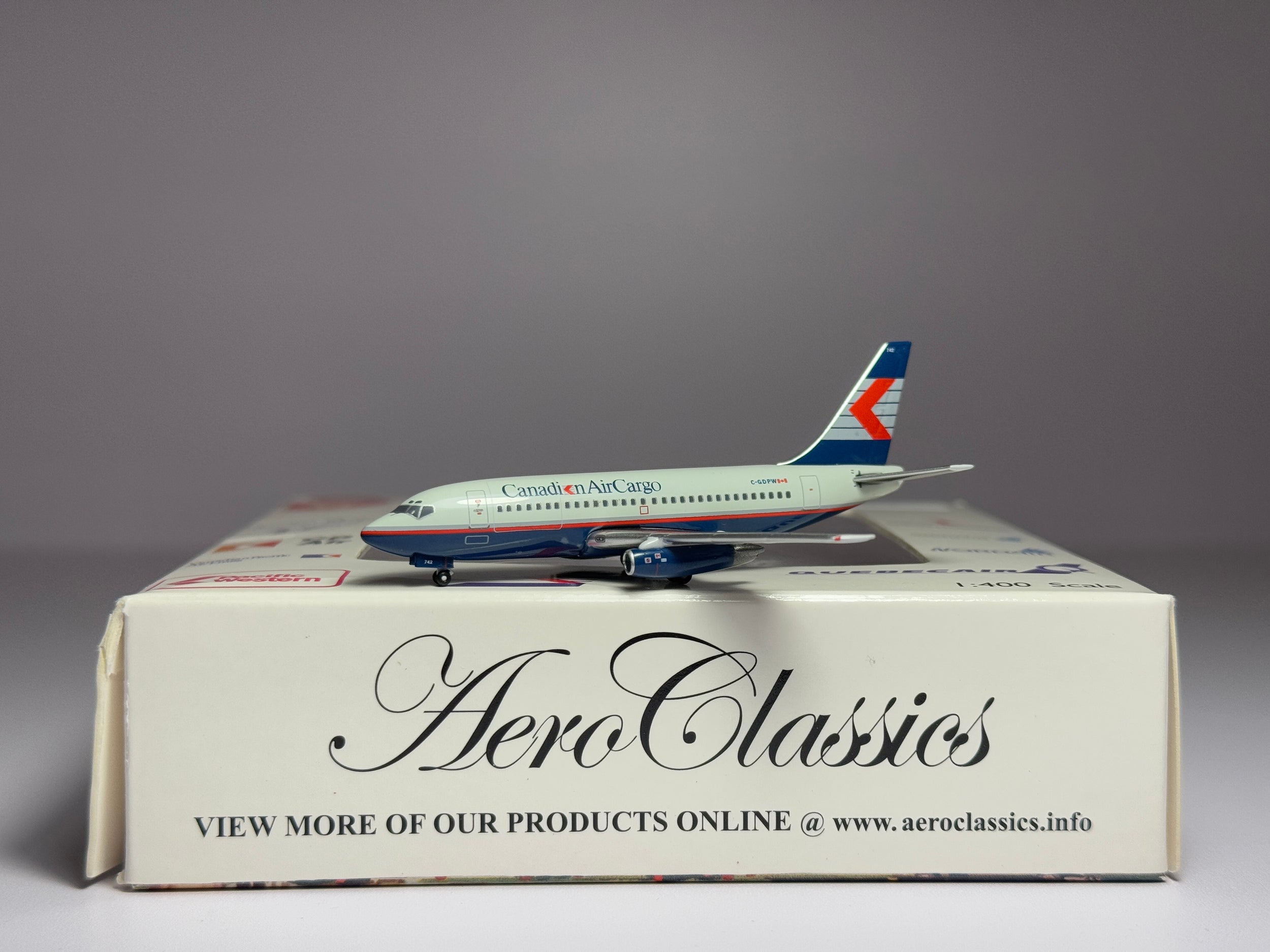 Aeroclassics 1:400 Canadian AirCargo Boeing 737-200 C-GDPW ACCGDPW