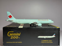Gemini Jets 1:200 Air Canada Airbus A321-200 C-GITU Mint Green G2ACA009
