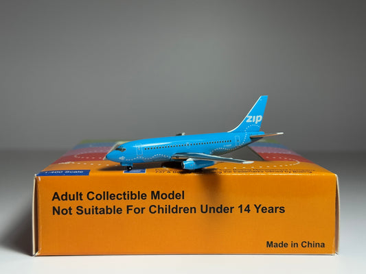 Aeroclassics 1:400 ZIP Air Boeing 737-200 C-GJCP blue scheme ACCGJCP