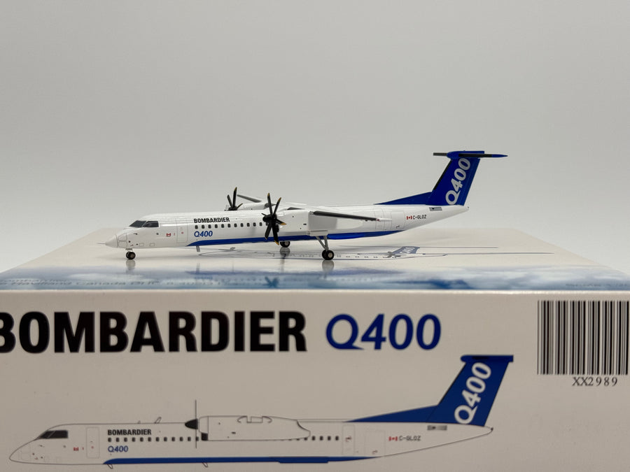 JC Wings 1:200 House Colors Bombardier Q400 C-GLOZ Rollout XX2989