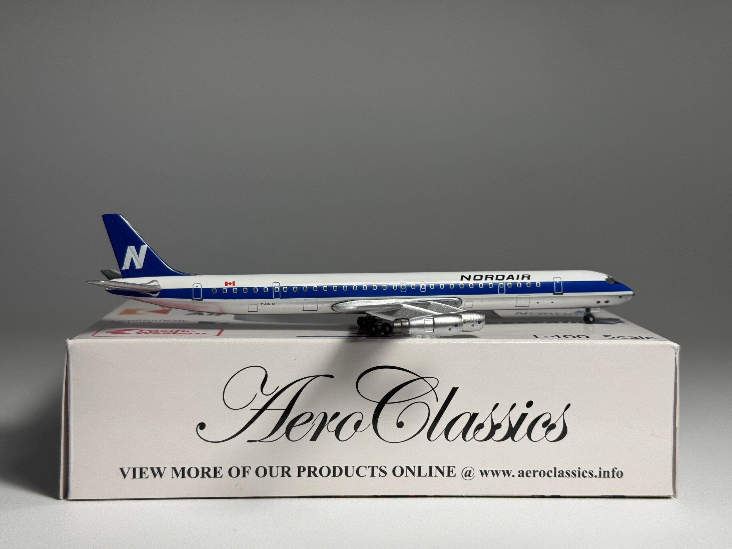 Aeroclassics 1:400 Nordair Douglas DC-8-61 C-GNDA ACCGNDA