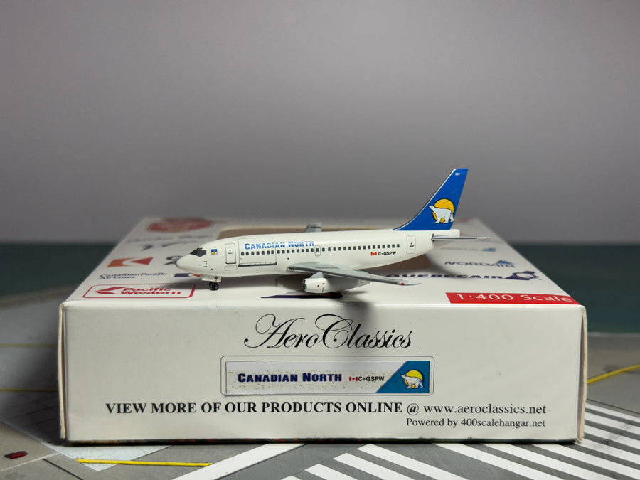 Aeroclassics 1:400 Canadian North Boeing 737-275C C-GSPW ACCGSPW