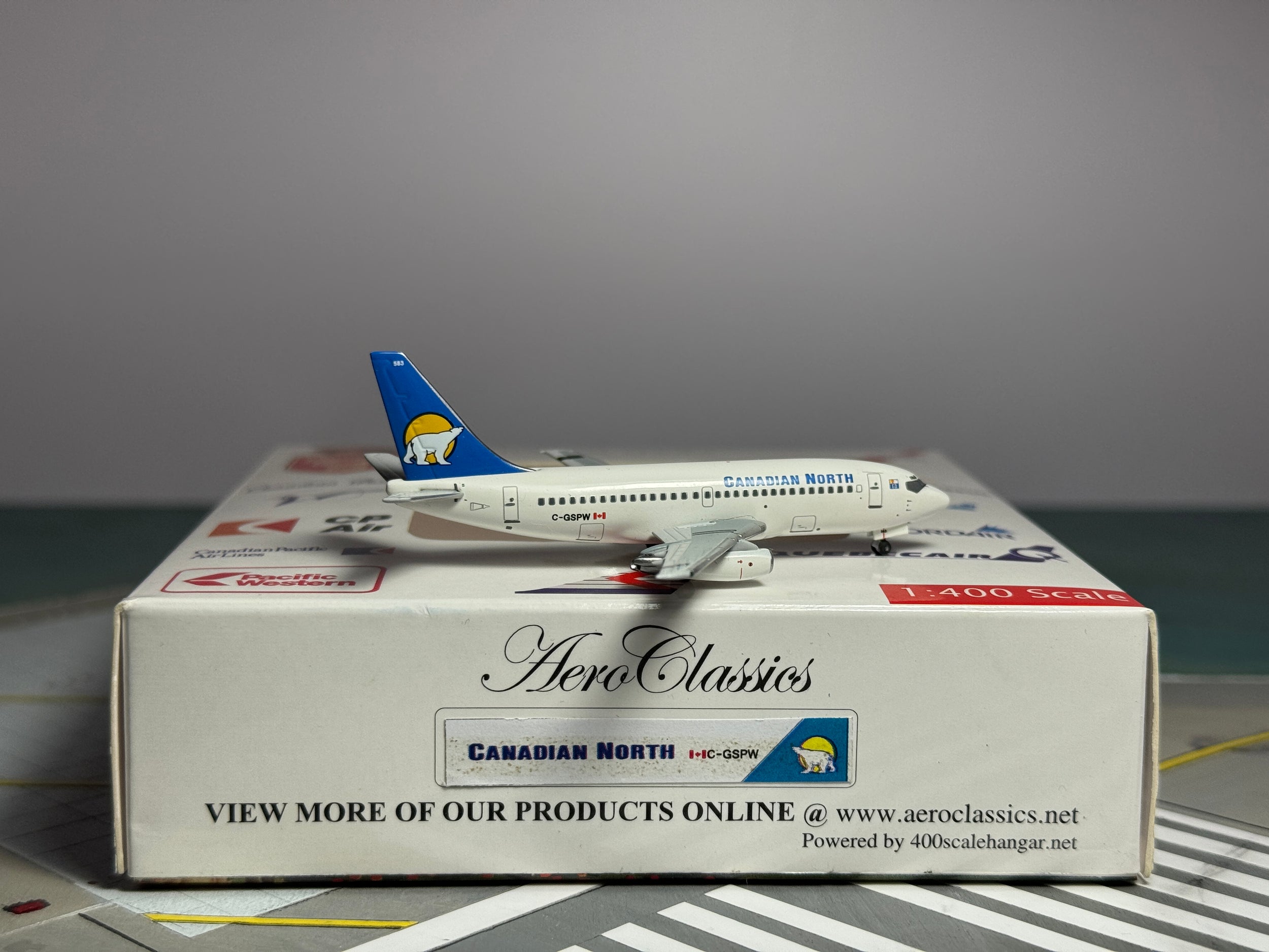 Aeroclassics 1:400 Canadian North Boeing 737-275C C-GSPW ACCGSPW