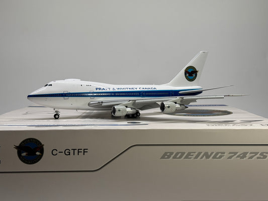 JC Wings 1:200 Pratt & Whitney Canada Boeing 747SP C-GTFF Engine Test "Flaps Down" XX20286A