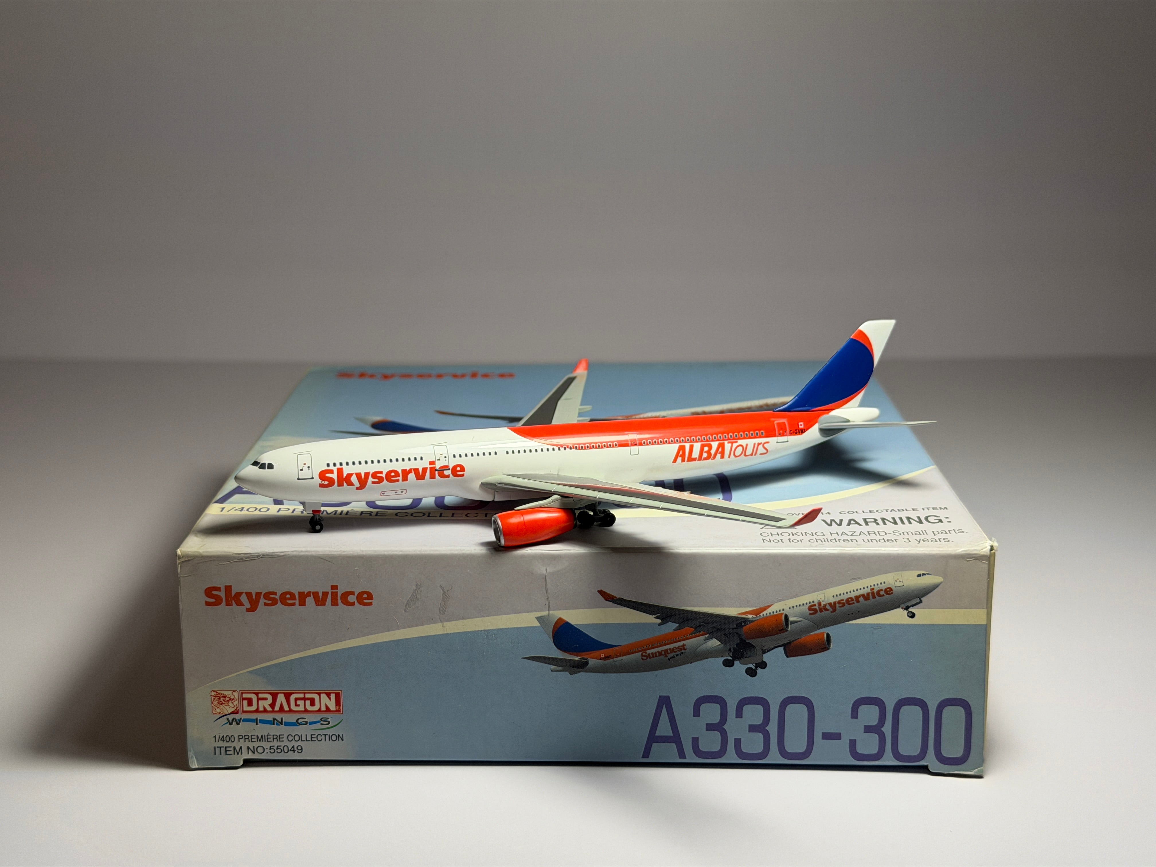 Skyservice Airbus A330-300 1:400 Dragon Wings C-GVKI (55049)
