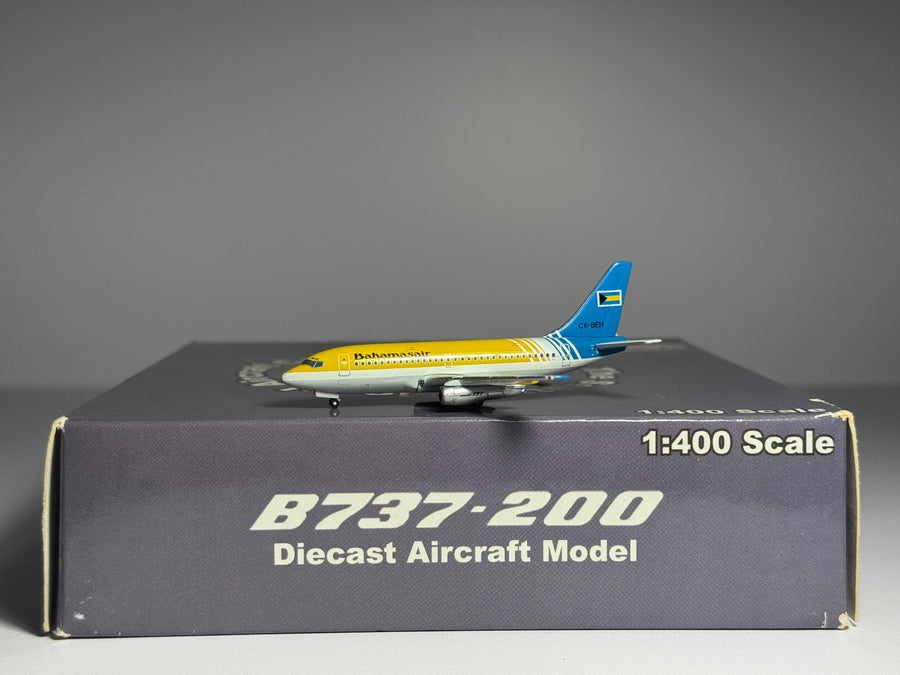 Gemini Jets 1:400 Bahamasair Boeing 737-200 C6-BEH last scheme 7CBHS001