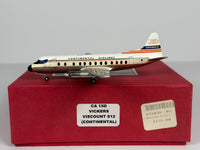 Continental Airlines Vickers Viscount 800 1:200 Western Models N244V (CA-15D)