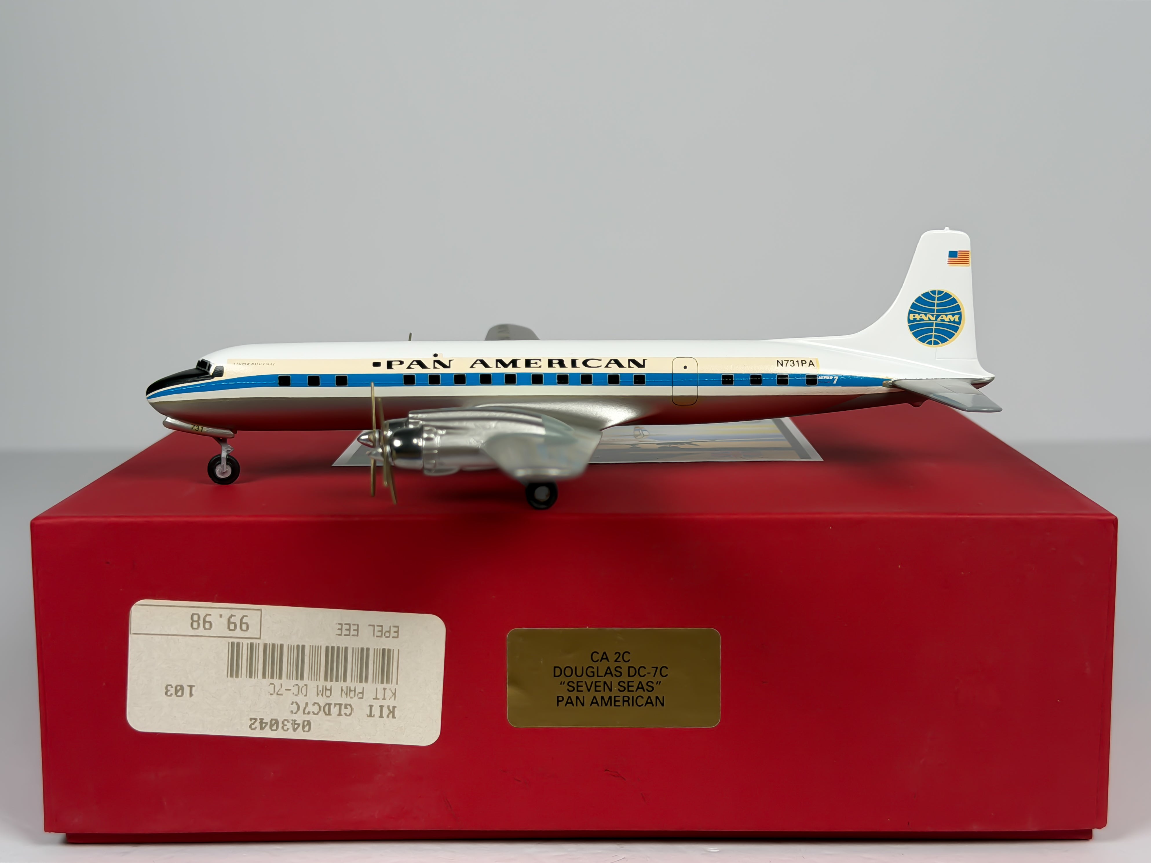 Douglas DC-7 Diecast Aircraft Models · Northeast Diecast