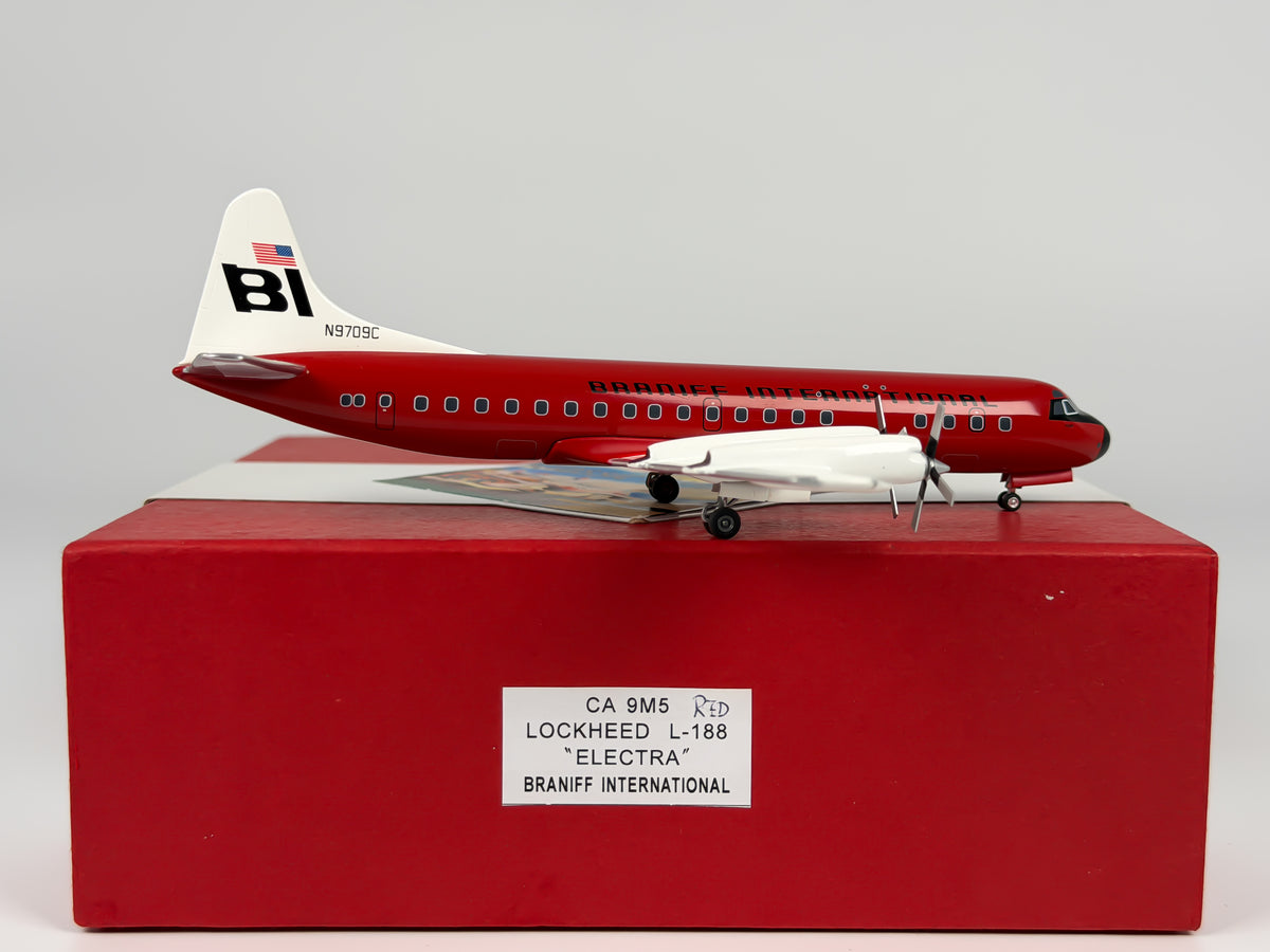 Braniff International Lockheed L-188 Electra 1:200 Aeroclassics N9709C (CA-9C)