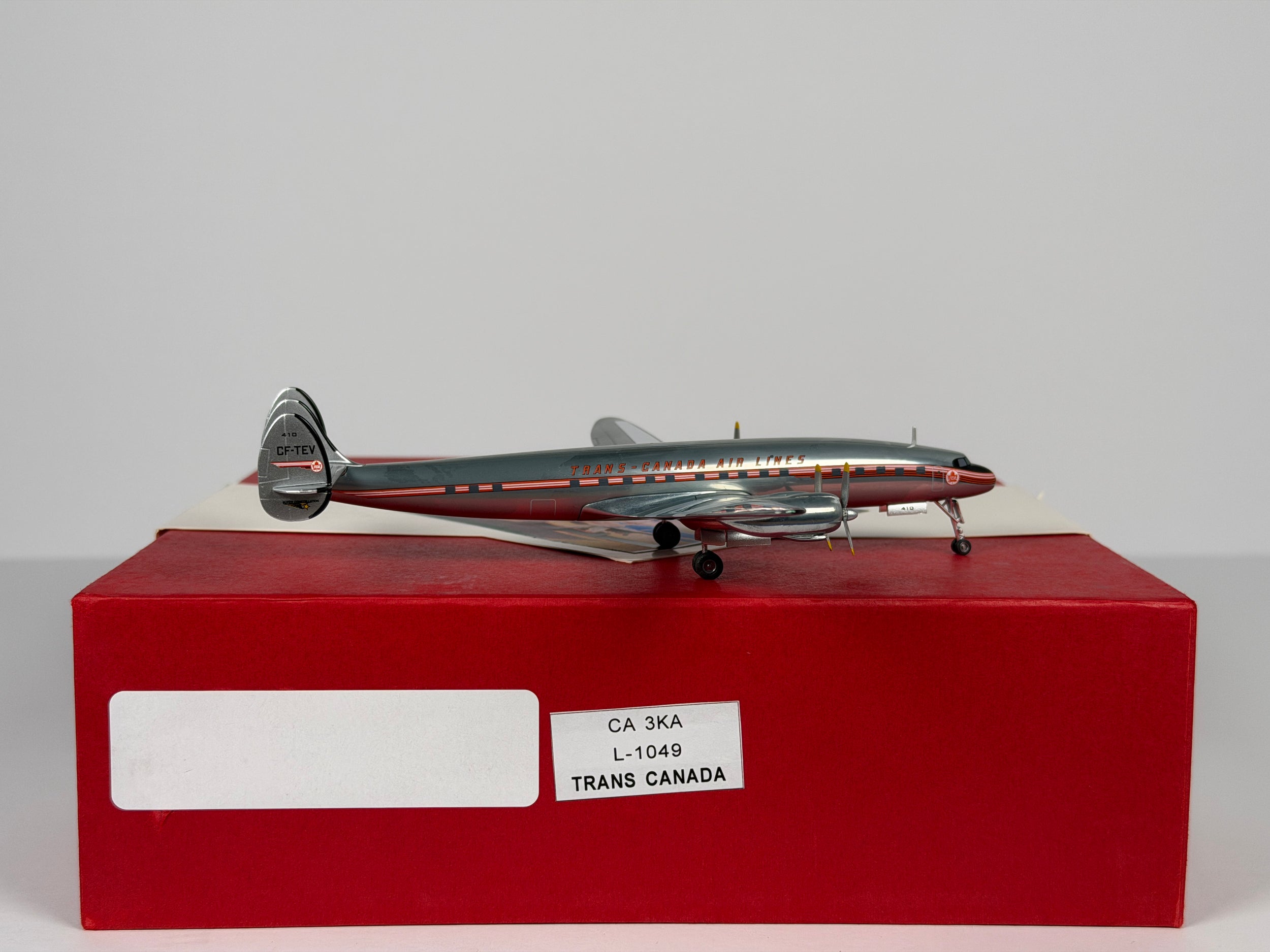 Trans-Canada Air Lines (TCA) Lockheed L-1049 1:200 Western Models CF-TEV (CA3KA)