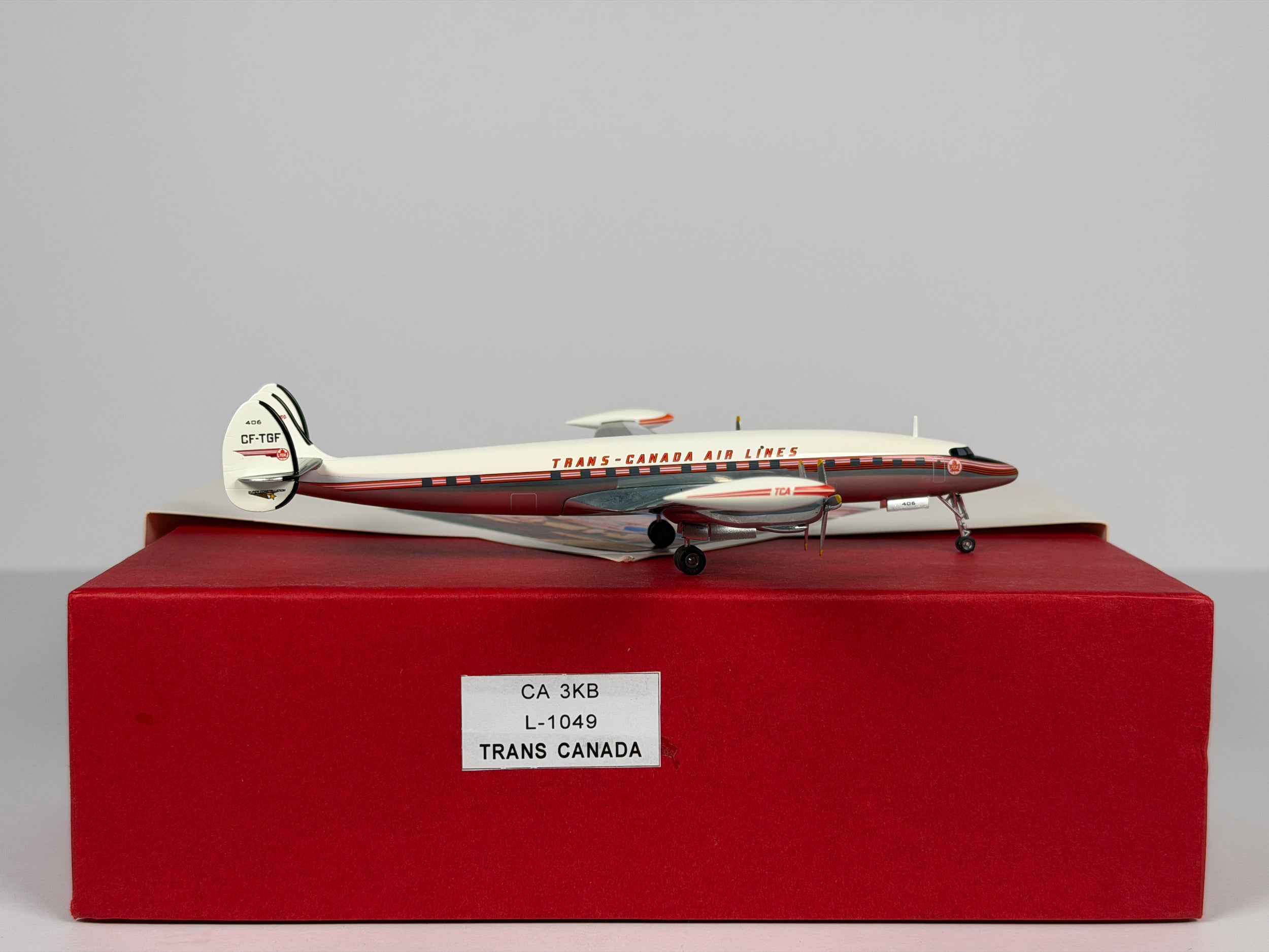 Trans-Canada Air Lines (TCA) Lockheed L-1049 1:200 Western Models CF-TGF (CA3KB)