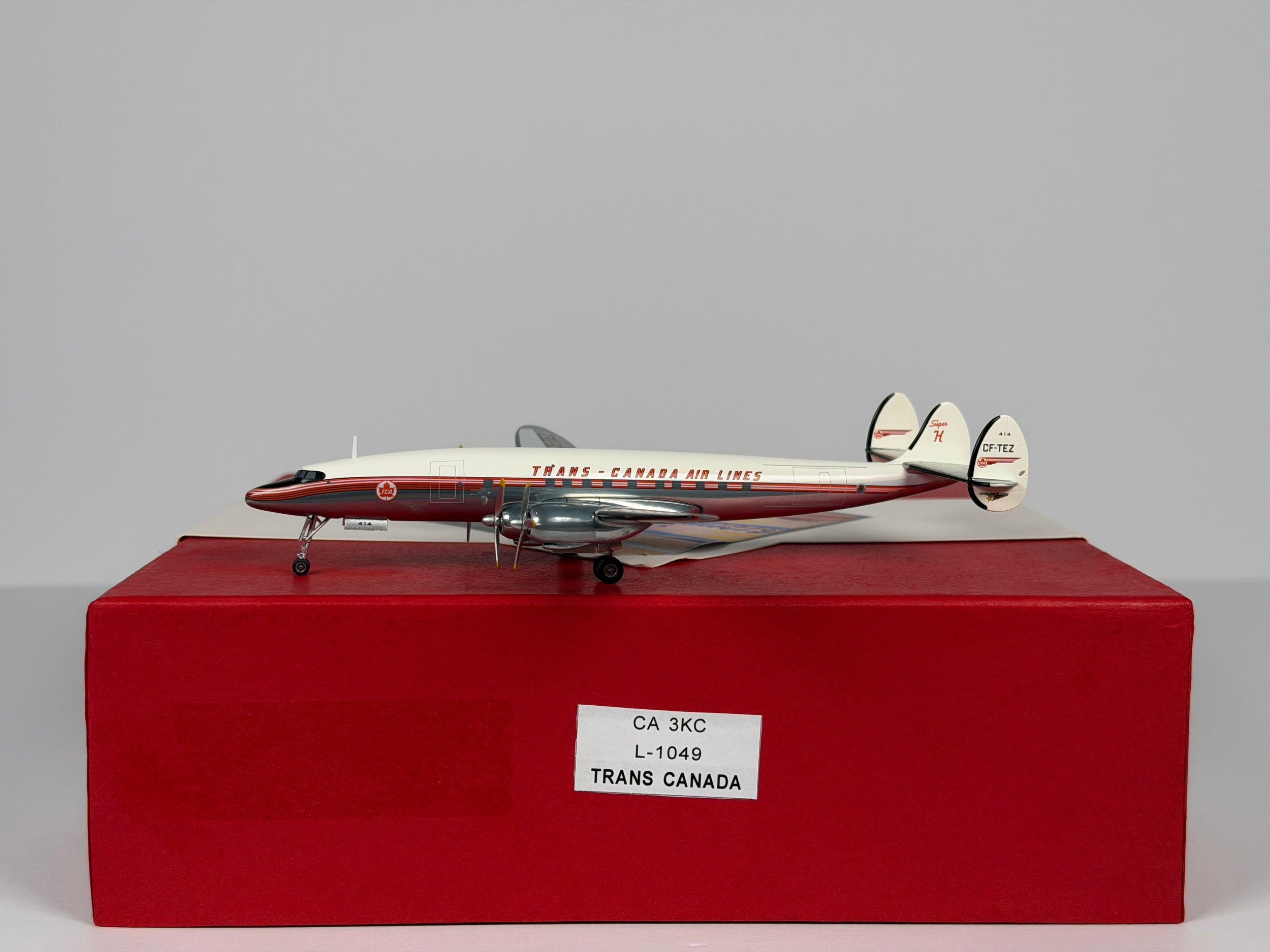 Trans-Canada Air Lines (TCA) Lockheed L-1049 1:200 Western Models CF-TEZ (CA3KC)