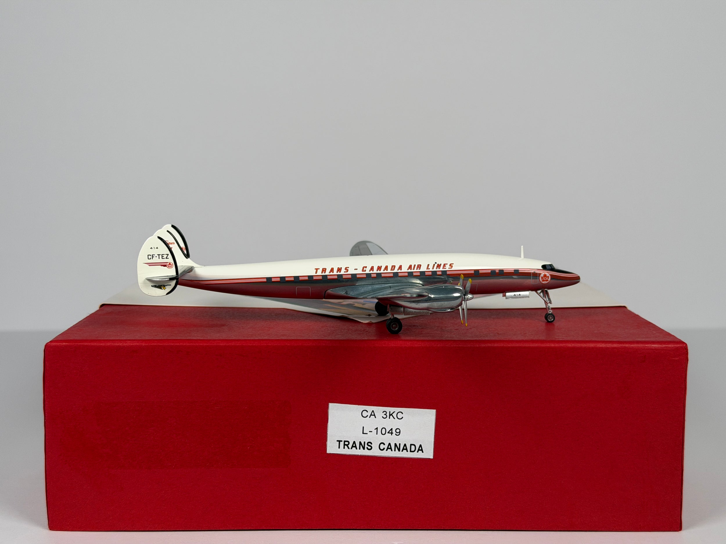 Trans-Canada Air Lines (TCA) Lockheed L-1049 1:200 Western Models CF-TEZ (CA3KC)
