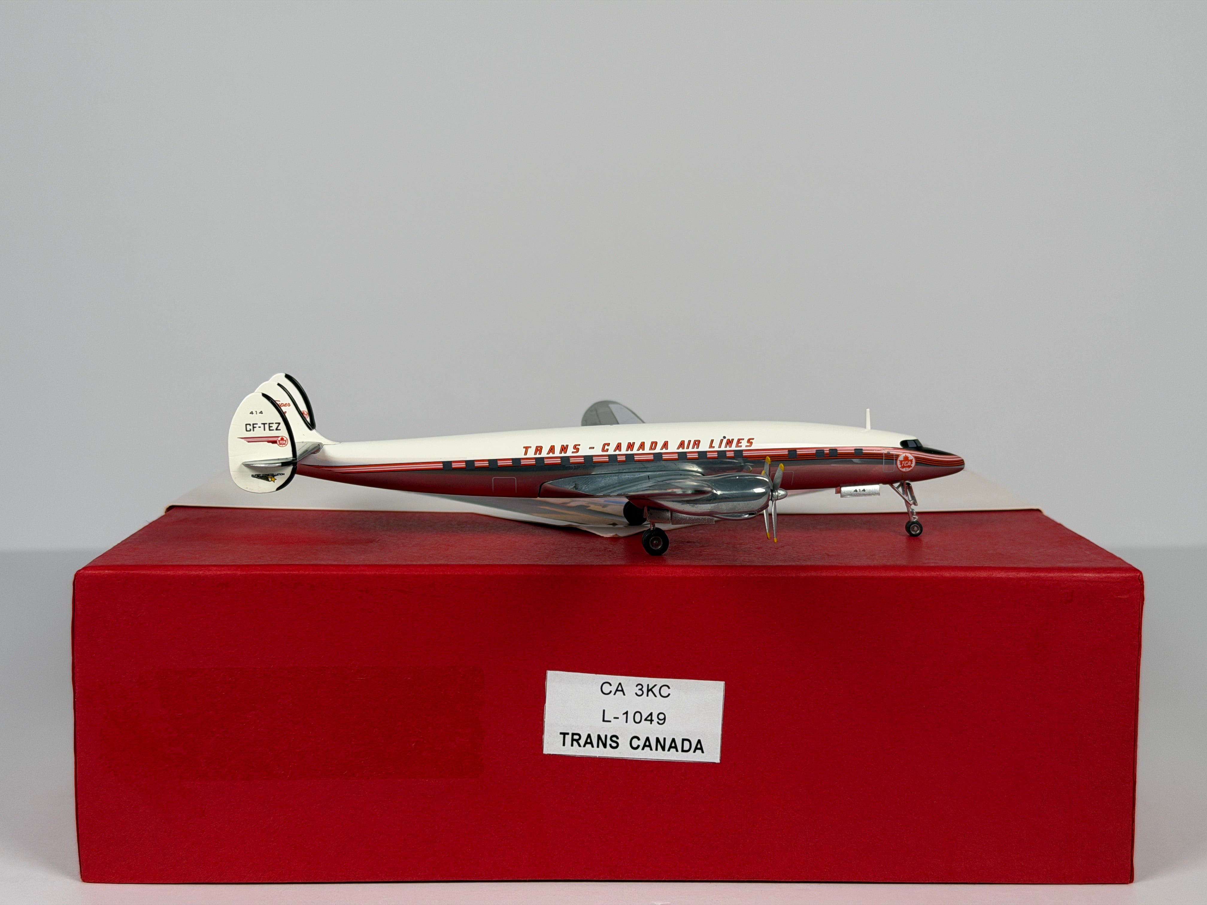 Trans-Canada Air Lines (TCA) Lockheed L-1049 1:200 Western Models CF-TEZ (CA3KC)
