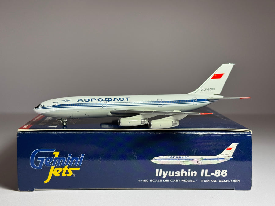 Gemini Jets 1:400 Aeroflot Ilyushin IL-86 CCCP-86015 GJAFL1081