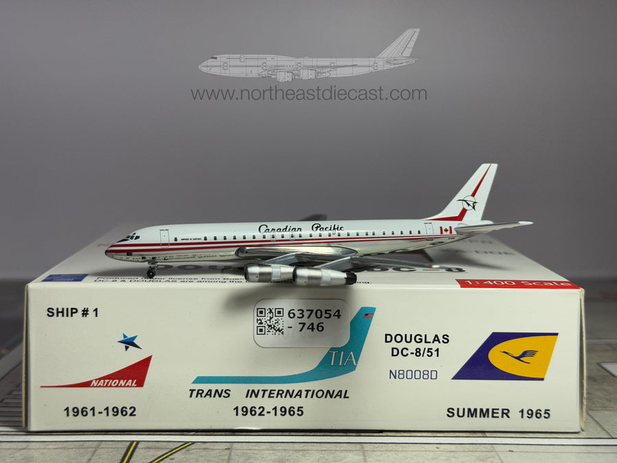 Canadian Pacific Douglas DC-8-51 1:400 Aeroclassics CF-CPN (ACCPA1008)