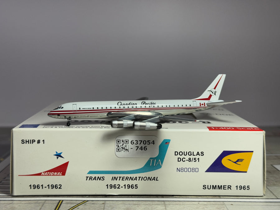 Aeroclassics 1:400 Canadian Pacific Douglas DC-8-51 CF-CPN ACCFCPN