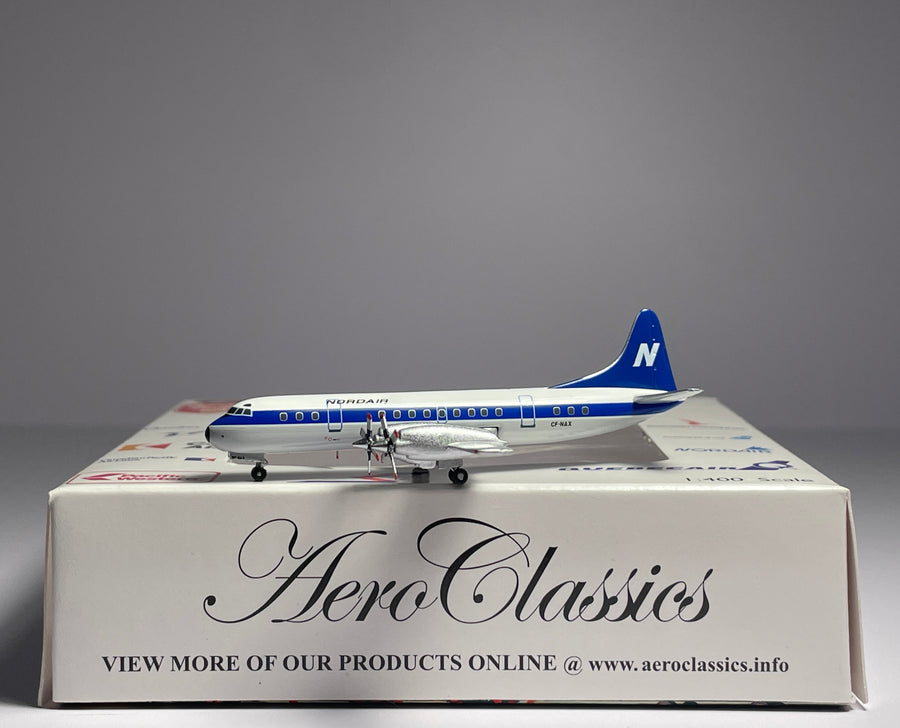 Aeroclassics 1:400 Nordair Lockheed L-188 Electra CF-NAX AC18312