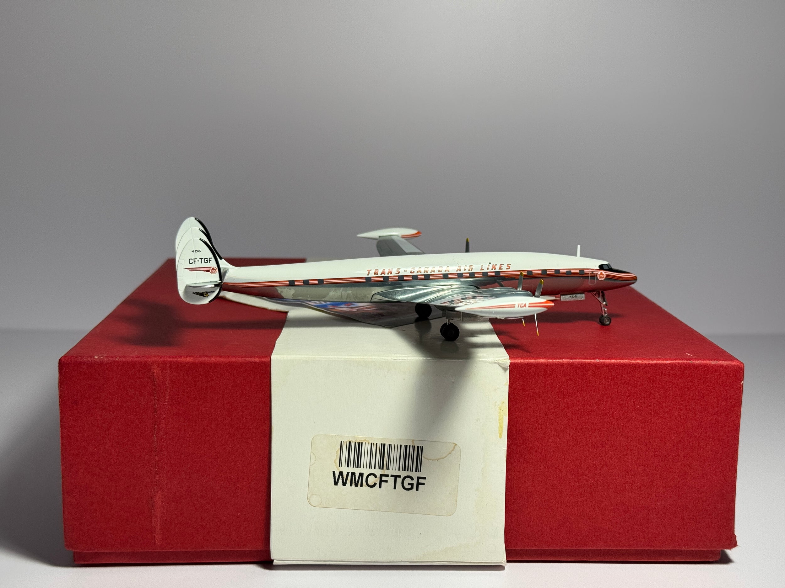 Western Models 1:200 Trans Canada Lockheed L-1049 Constellation CF-TGF 1940s colors CA 3KB