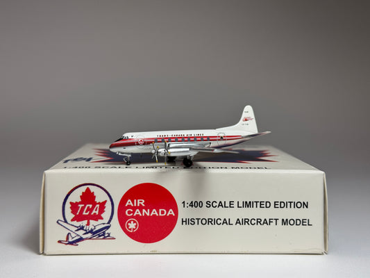 Aeroclassics 1:400 TCA Trans Canada Airlines Vickers Viscount 757 CF-TIB ACCFTIB