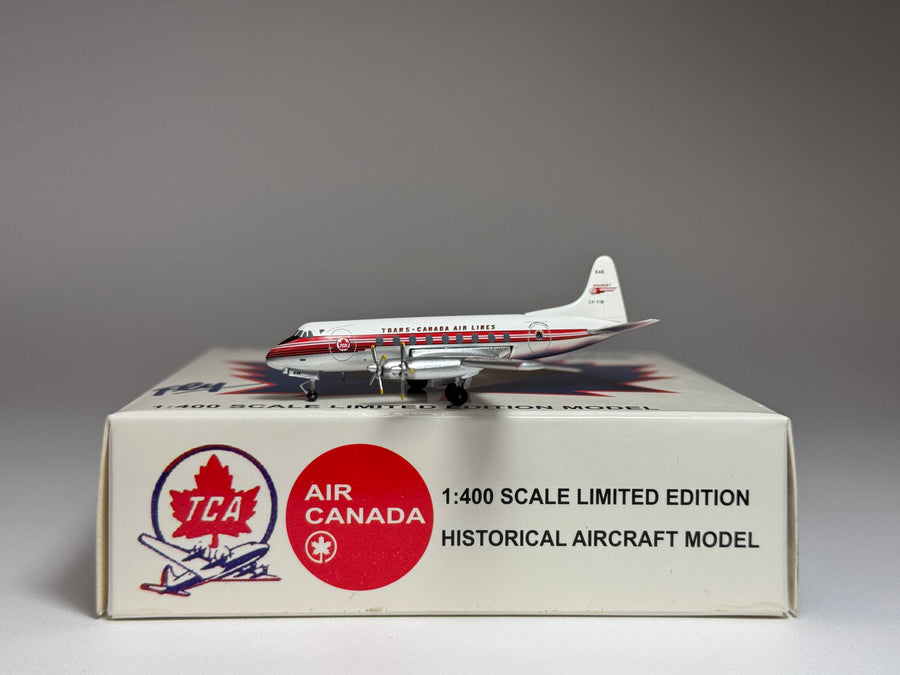 Aeroclassics 1:400 TCA Trans Canada Airlines Vickers Viscount 757 CF-TIB ACCFTIB