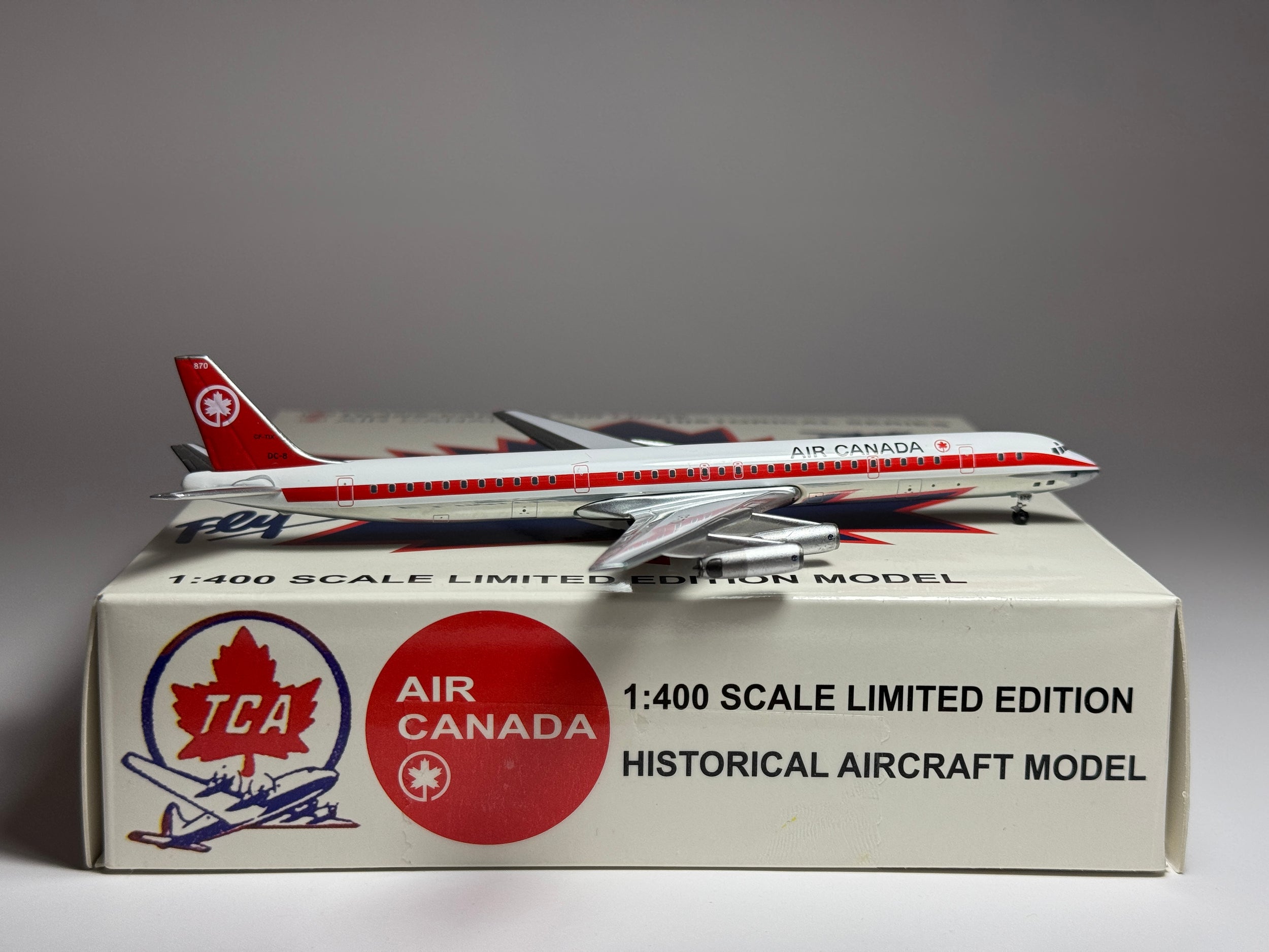 Aeroclassics 1:400 Air Canada Douglas DC-8-63 CF-TIX Hangar Club ACCFTIX