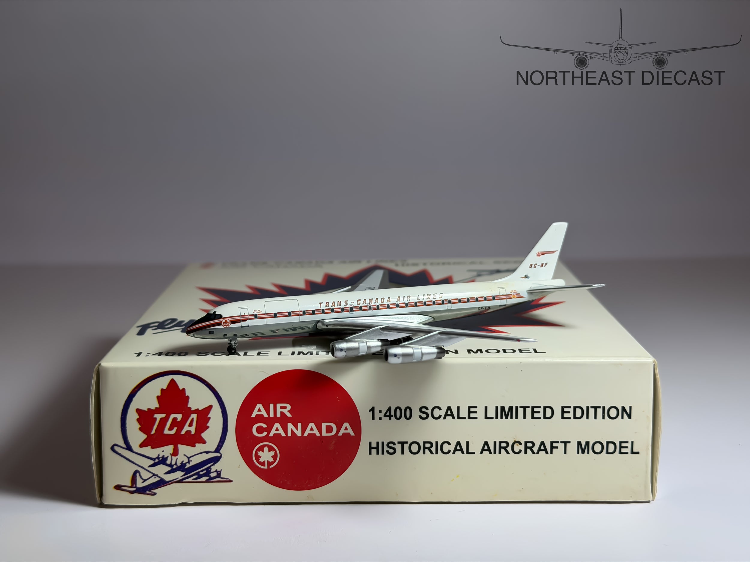 Trans-Canada Air Lines Douglas DC-8-50CF 1:400 Aeroclassics CF-TJL (AC81017)