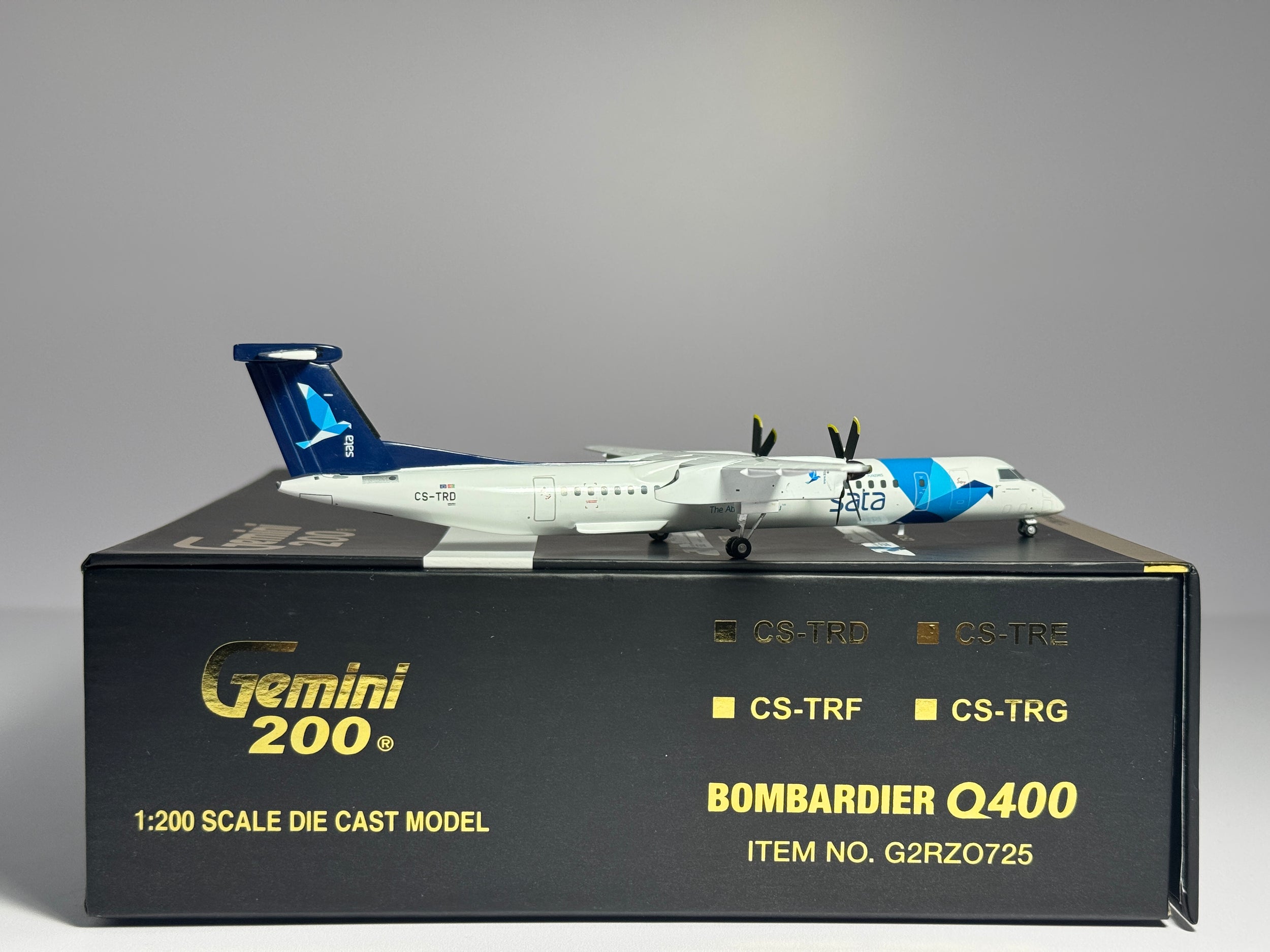 Gemini Jets 1:200 Sata De Havilland Q400 CS-TRG Air Azores G2RZO725