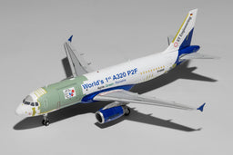 JC Wings 1:200 House Colors Airbus A320 P2F D-AAES bare metal LH2AIR338