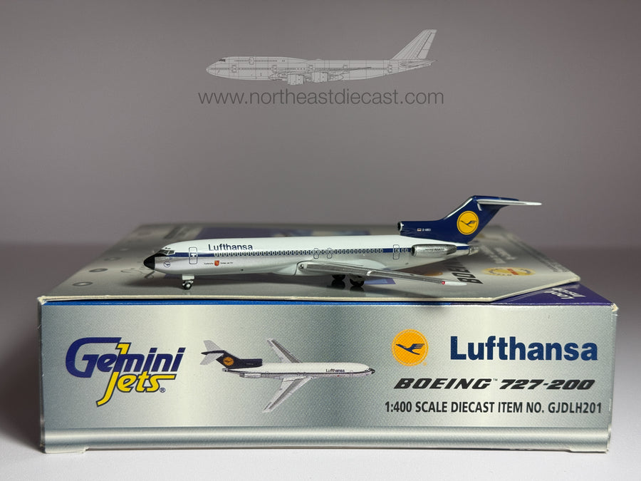 Lufthansa Boeing 727-200 1:400 Gemini Jets D-ABCI (GJDLH201)