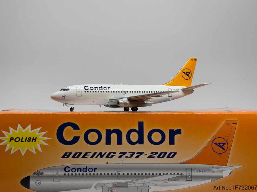 Inflight200 Condor Boeing 737-200 D-ABHT Yellow Tail IF732068