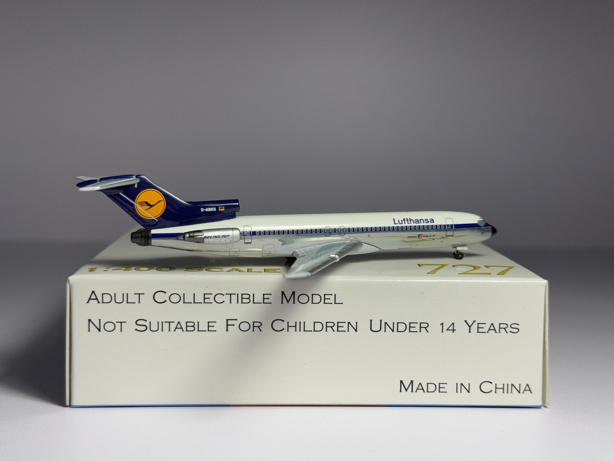 Aeroclassics 1:400 Lufthansa Boeing 727-200 D-ABKS 1970s colors ACDABKS