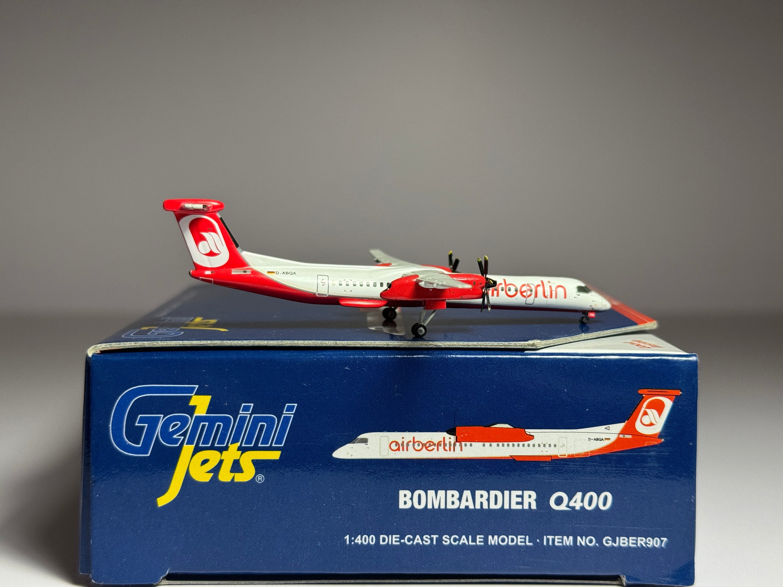 Gemini Jets 1:400 Air Berlin Bombardier Q400 D-ABQA GJBER907