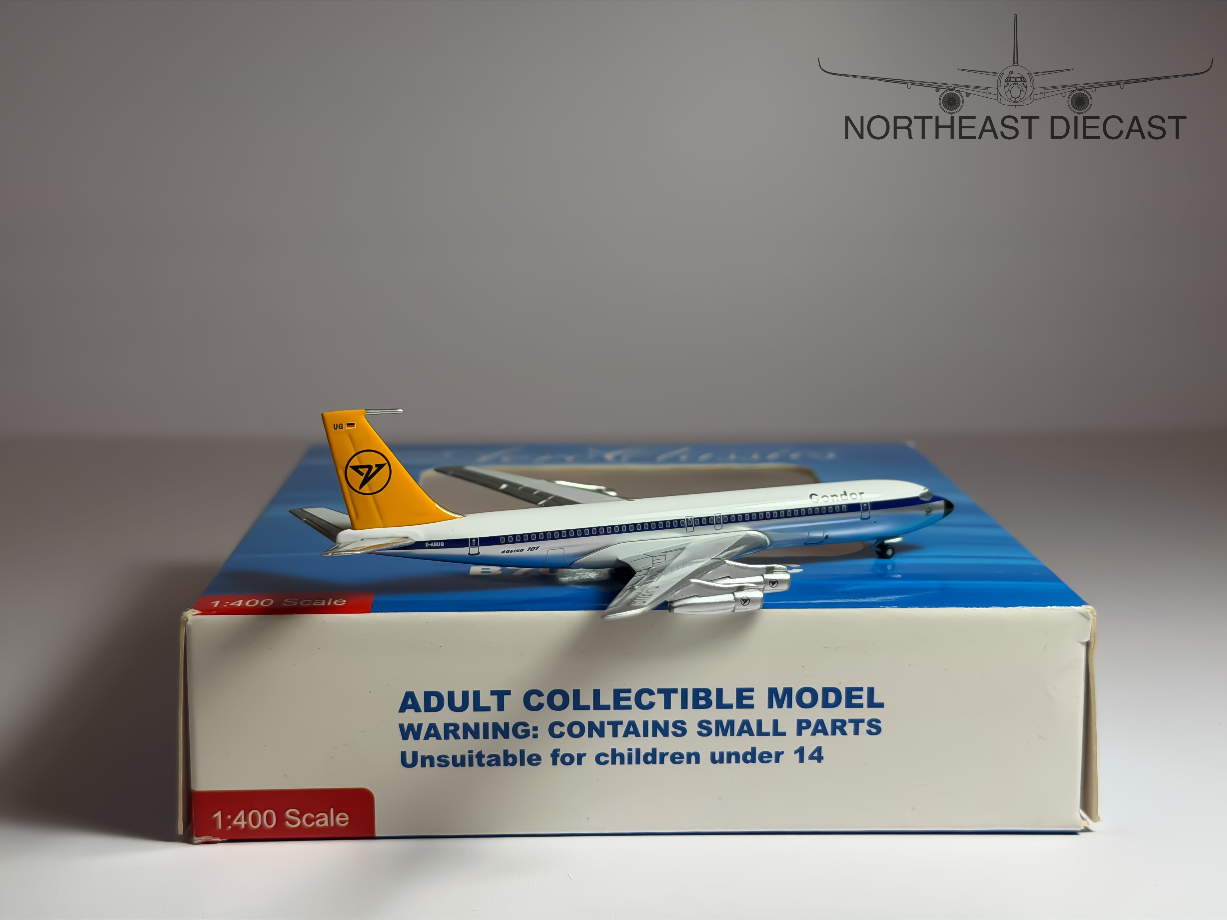Condor Boeing 707-320B 1:400 Aeroclassics D-ABUG (AC18138E)