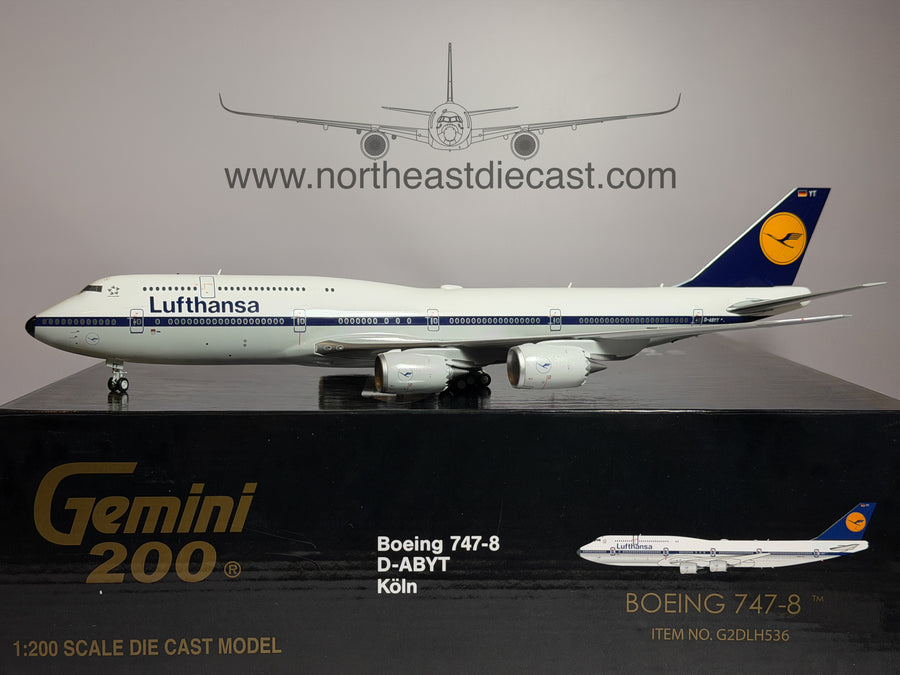 Lufthansa Boeing 747-8i 1:200 Gemini Jets D-ABYT (G2DLH536)