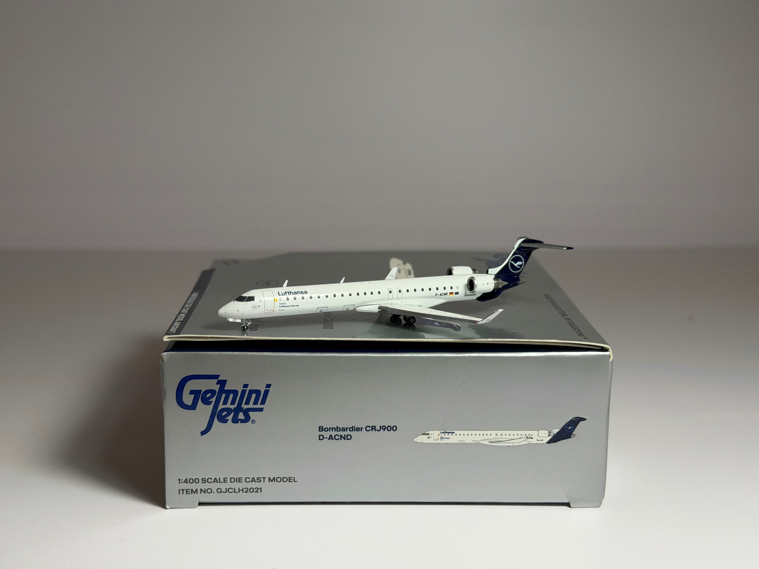 Lufthansa CityLine Bombardier CRJ900 1:400 Gemini Jets D-ACND (GJCLH2021)