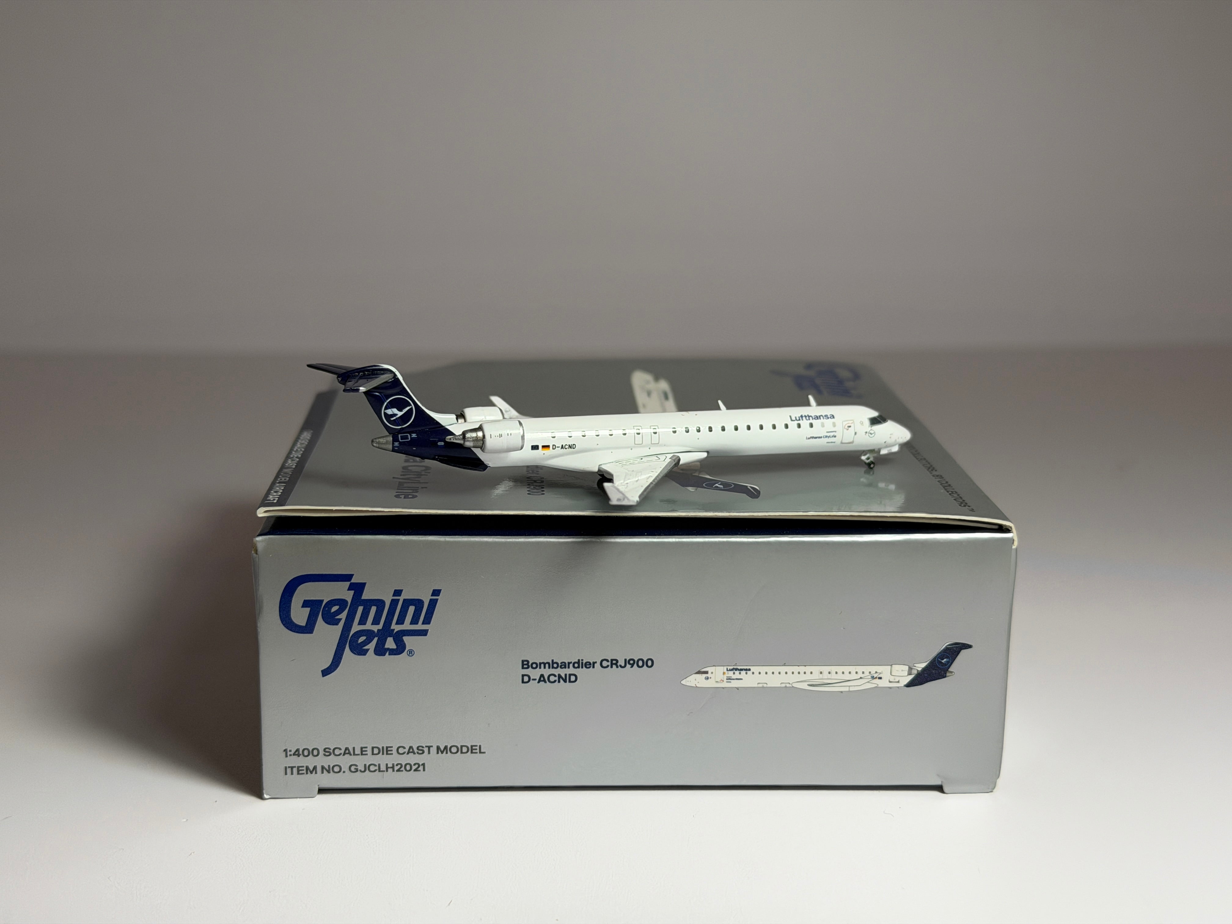Lufthansa CityLine Bombardier CRJ900 1:400 Gemini Jets D-ACND (GJCLH2021)