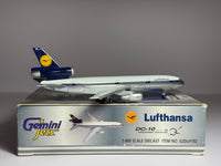 Gemini Jets 1:400 Lufthansa McDonnell Douglas DC-10 D-ADHO 1980s colors GJDLH192