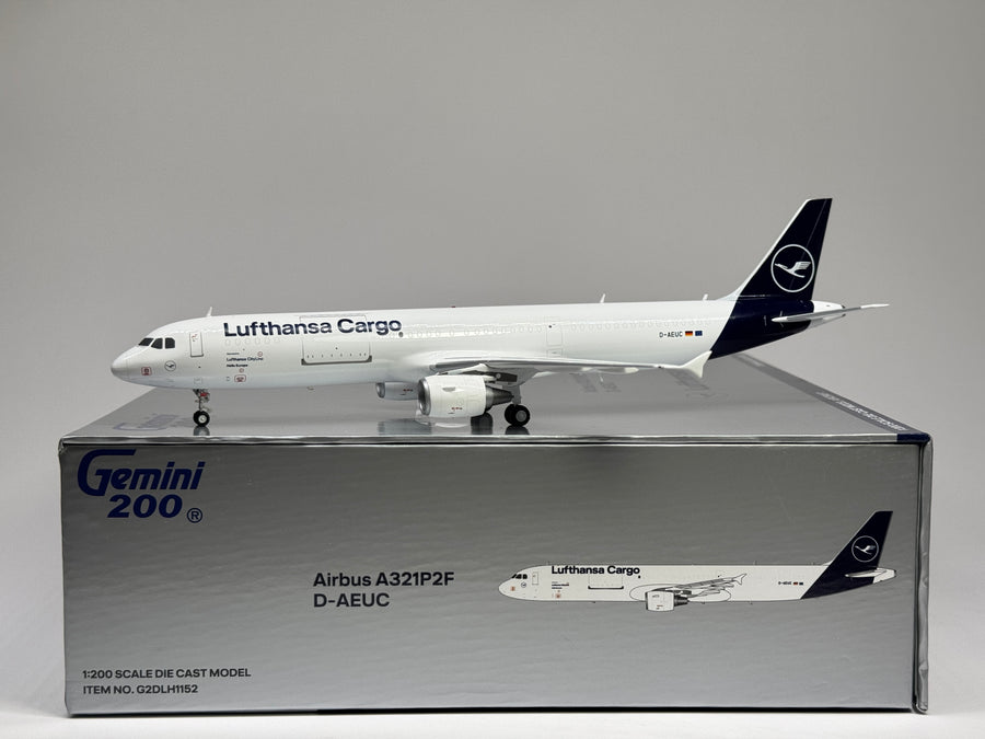 Gemini Jets 1:200 Lufthansa Cargo Airbus A321 D-AEUC G2DLH1152