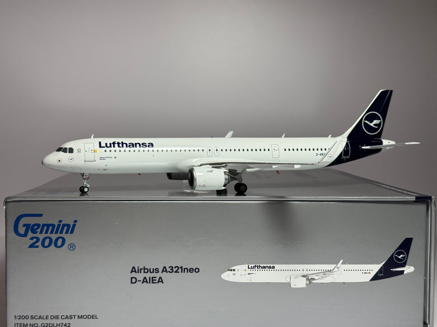 Gemini Jets 1:200 Lufthansa Airbus A321neo D-AIEA new colors G2DLH742