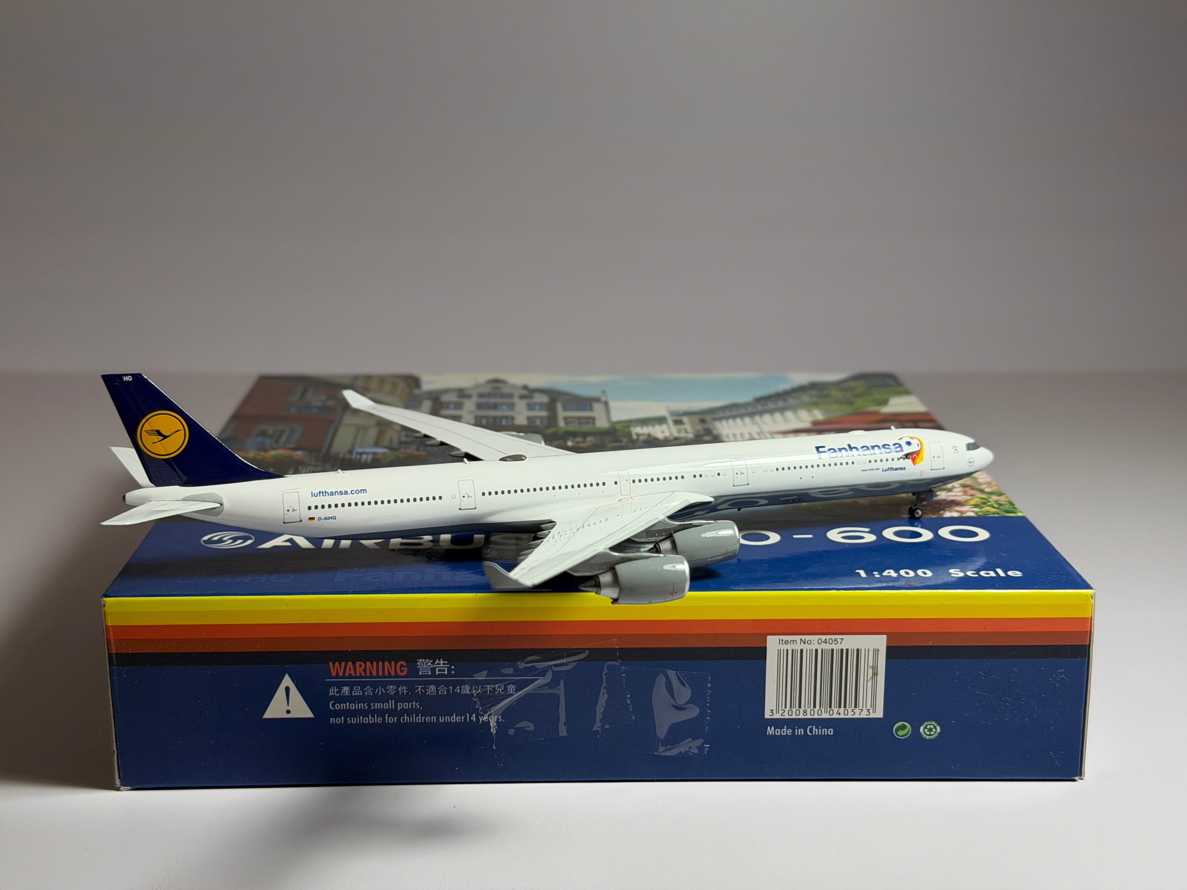 Lufthansa Airbus A340-600 1:400 Phoenix D-AIHQ (PH404057)